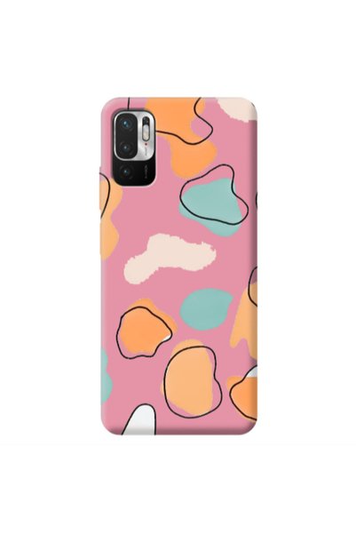 Other Xiaomi Redmi Note 10 Pro 5G Colorful spots Pink Colored Silicone TPU Θήκη