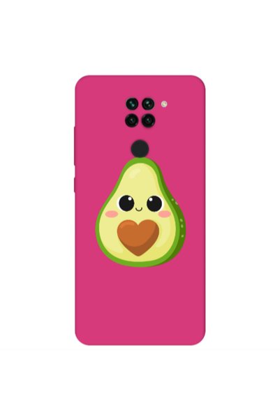 Other Xiaomi Redmi Note 9 Baby avocado Fuchsia Colored Silicone TPU Θήκη