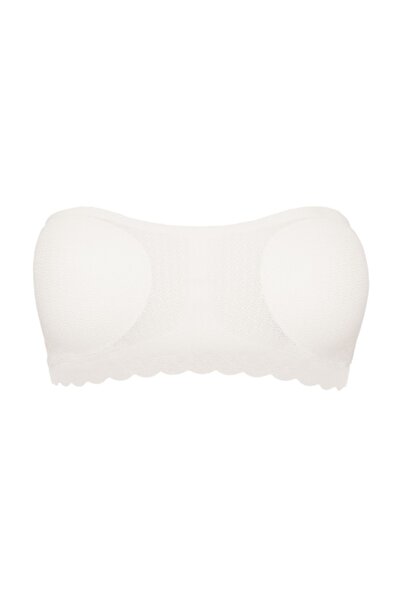 SLOGGI Sutien tip bandeau cu bureți detașabili, Alb, S