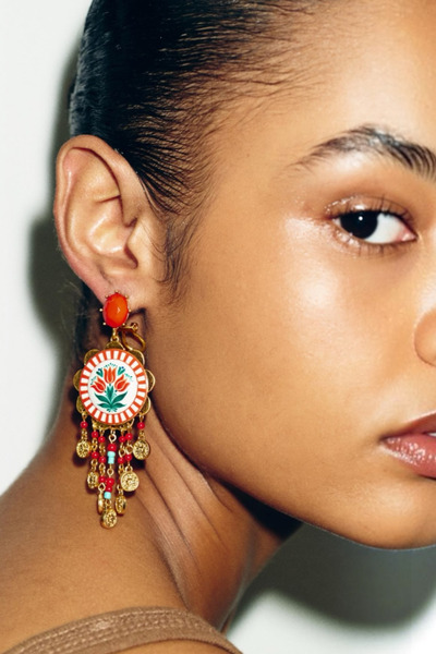 Bo Takı ve Aksesuar Flower earrings