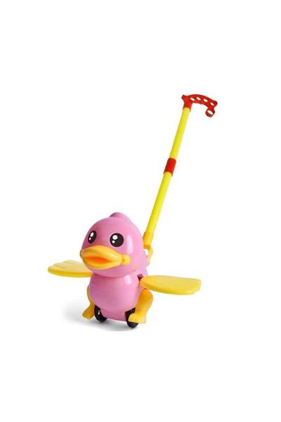 Tradesor Συρόμενο παιχνίδι Παπάκι με φτερά - 360 - 117265 - Pink