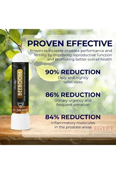 Ximonth Beeboom Nasal Inhaler Stick for Wellness, Prostatic Spray Improves Blood Circulation