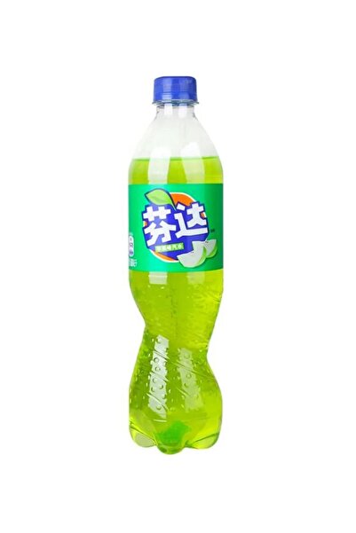 Fanta Apple Carbonated Soft Drink Bottle 500ml