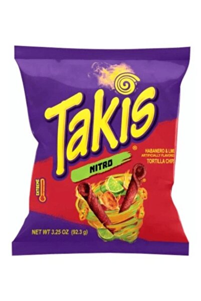Takis Nitro Habanero & Lime Rolled Tortilla Chips 92.3g
