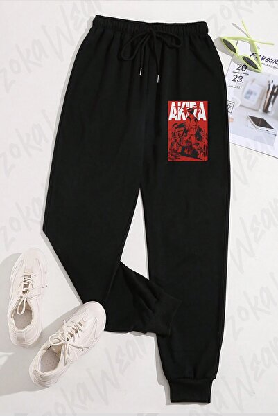 ZOKAWEAR Unisex Vintage Retro Akira Manga Japanese Neo Tokyo Red Printed Swea...