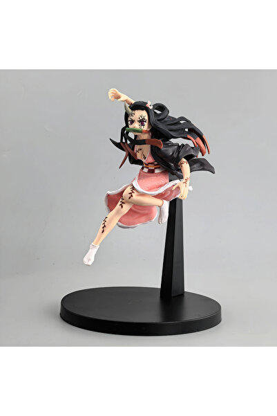 DEK Demon Slayer Nezuko Kamado İblis Formu 19 cm PVC Anime Figürü