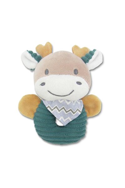 Lorelli Toys Jucarie de plus, Cerb albastru, 11 cm, zornaitoare, 0 luni+