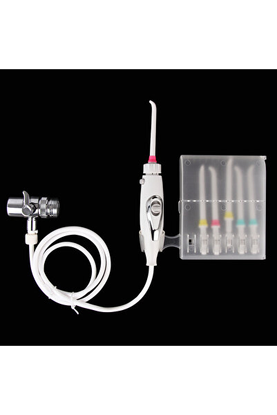 Choice white Faucet Oral Irrigator Water Jet Teeth Cleaner Dental Flosser Tee...