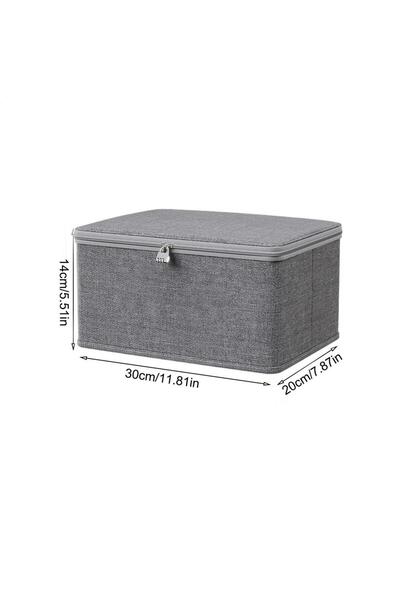 Choice S Large Storage Box with Lock Stackable Storage Container Secure with ...
