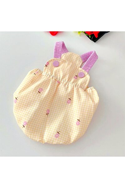 Choice8 M yellow Summer Pet Dress Lovely Plaid Print Dog Dress Chihuahua Tedd...