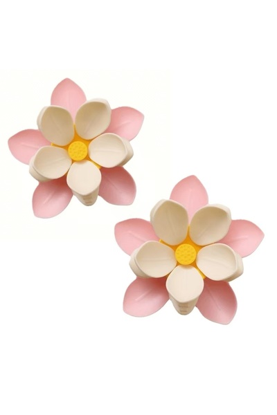 Choice4 Two lotus flowers Sakura Magnetic Clip Creative Kitchen Gadgets Multi...