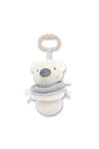 LORELLİ Jucarie de plus, Ursulet beige, 16 cm, cu vibratie, zornaitoare, 0 luni+