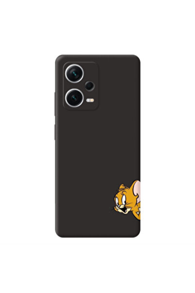 Other Xiaomi Poco X5 Jerry 2 Black Colored Silicone TPU Θήκη