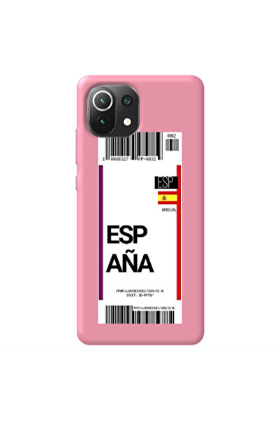 Other Xiaomi Mi 11 Lite Espana Arrival Pink Colored Silicone TPU Θήκη