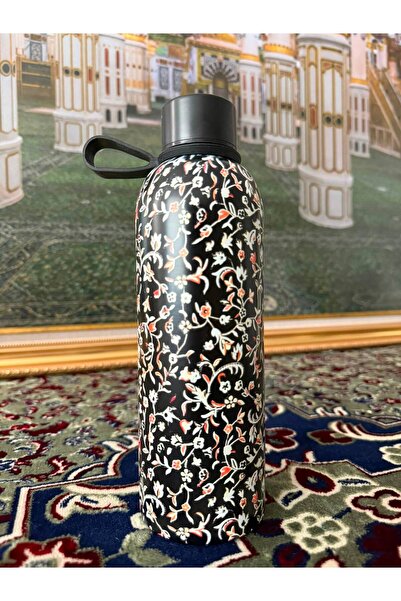 MAHRA Rawdah Gift Special Design Floral Patterned Gift Stainless Steel Thermo...