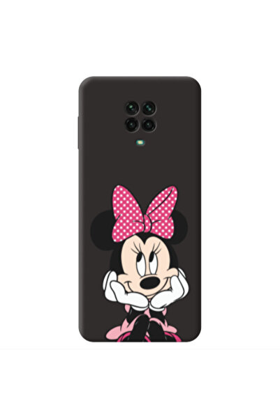 Other Xiaomi Redmi Note 9 Pro Minnie 2 Black Colored Silicone TPU Θήκη