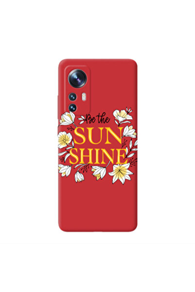 Other Xiaomi Mi 12 Pro Sun Shine Red Colored Silicone TPU Θήκη