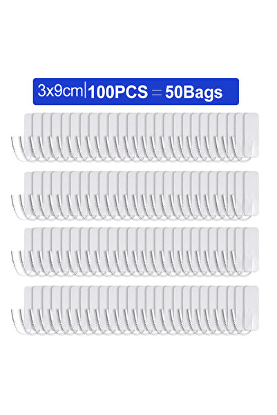 Choice 100pcs 3x9cm Electrodes Pads 5x9cm 5x5cm Non-woven Fabric Self Adhesiv...