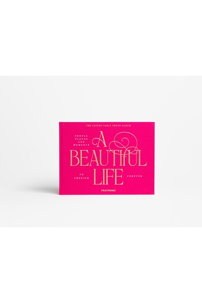 PRINTWORKS Fotoğraf Albümü - A Beautiful Life