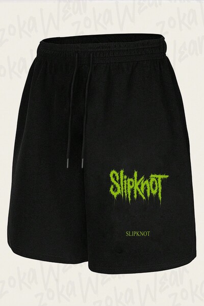 ZOKAWEAR Unisex Slipknot V47 Design Printed Shorts