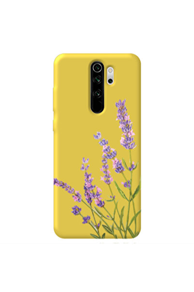 Other Xiaomi Redmi Note 8 Pro Flowers 8 Yellow Colored Silicone TPU Θήκη