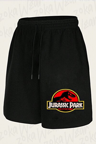 ZOKAWEAR Unisex Jurassic Park Design Printed Shorts