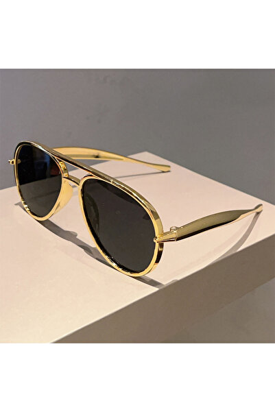 Choice1 as picture shows golden-black KAMMPT Vintage Pilot Sunglasses 2026 Me...