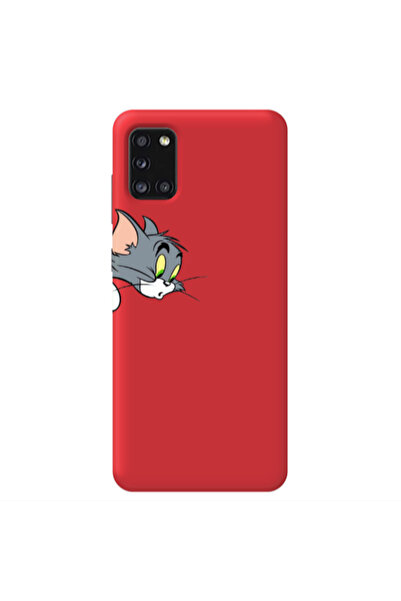 Other Samsung A41 Tom 1 Red Colored Silicone TPU Θήκη