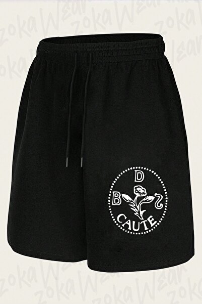 ZOKAWEAR Unisex Spinoza's Seal Design Printed Shorts