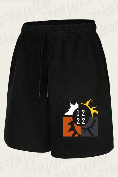 ZOKAWEAR Unisex Kino V5 Design Printed Shorts