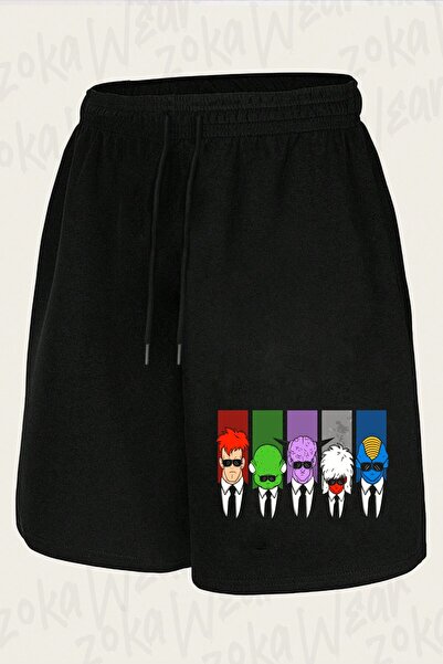 ZOKAWEAR شورت مطبوع بتصميم Reservoir Ginyu للجنسين