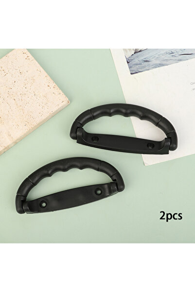 Choice JETTING 2pcs Hot Sale 2pcs Black Plastic Luggage Handle Suitcase Strap...