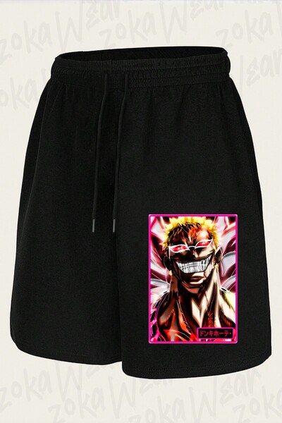 ZOKAWEAR Unisex Doflamingo Donquixote Design Printed Shorts