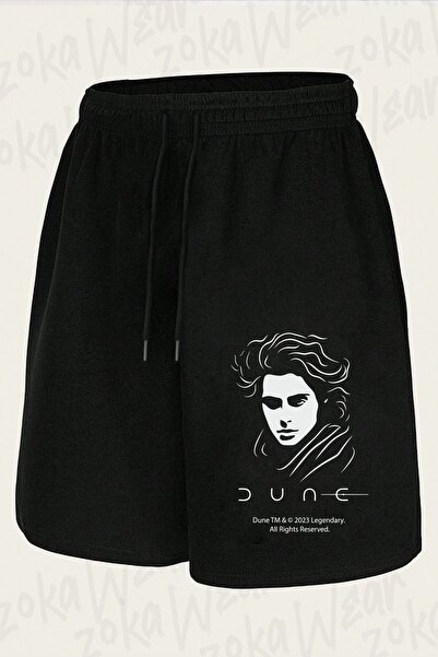 ZOKAWEAR Unisex σορτς με στάμπα Paul Atreides Dune Design