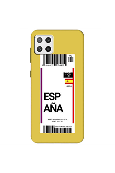 Other Samsung A22 5G Espana Arrival Yellow Colored Silicone TPU Θήκη
