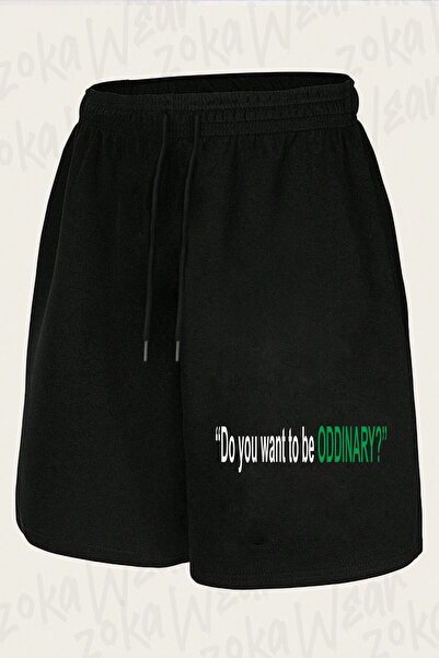 ZOKAWEAR Unisex Stray Kids Do You Want to Be Oddınary Design Printed Shorts