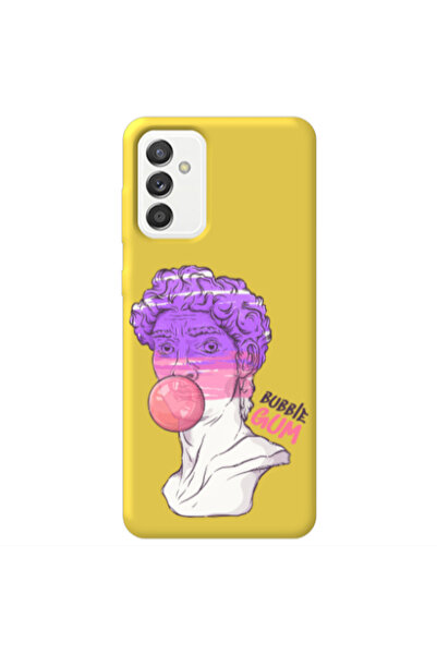 Other Samsung M13 Pin Bubble Yellow Colored Silicone TPU Θήκη