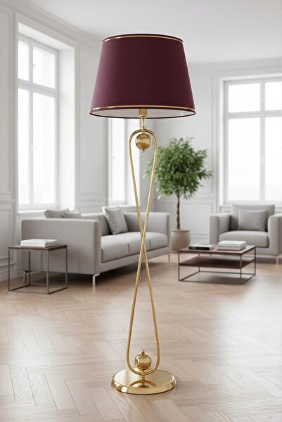 VENÜS NOVA VENÜS SİRİUS | MODERN GOLD METAL LAMBADER| BORDO GOLD ŞERİT KUMAŞ ...
