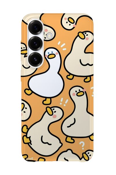 lelia Samsung Galaxy S23 Fe Compatible Printed Transparent Phone Case |   Col...
