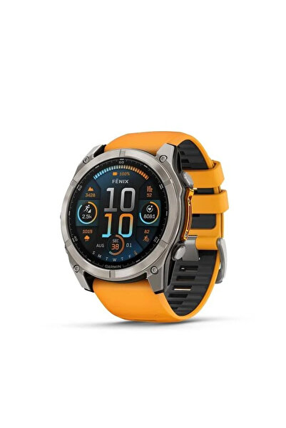 Garmin Ρολόι Fenix 8 Pro Amoled Sapphire GPS 51mm - Γραφίτης/Τιτάνιο Τιτάνιο