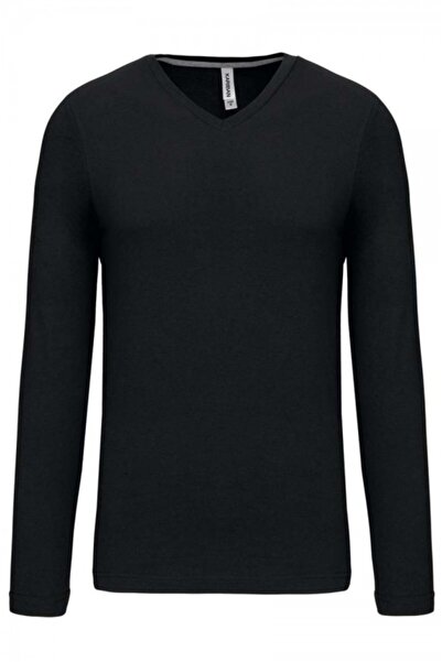 Kariban Hanorac bărbătesc, 100% bumbac, KA 358, negru