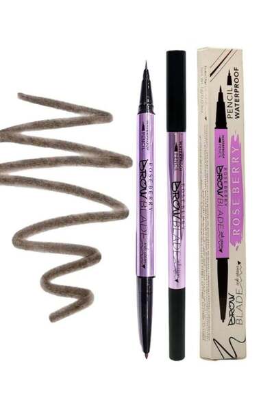 Rosebery Rose ROSE BERRY Brow Blade Pencil Waterproof Dark Brown