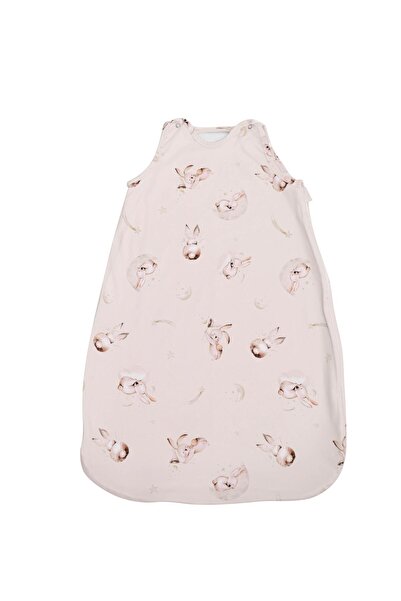 LORELLİ Sac de dormit de vara, 95 cm, bumbac ranforce, Bunnies Beige