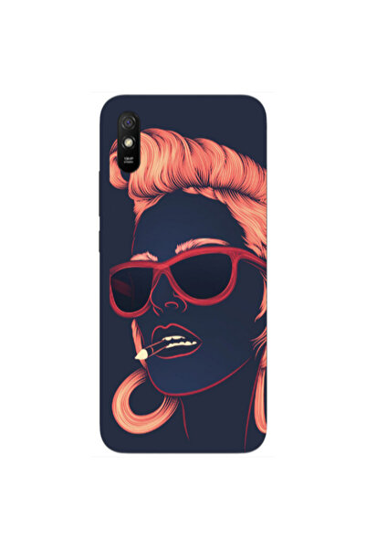Other Xiaomi Redmi 9A Girl retro Transparent Silicone TPU Θήκη