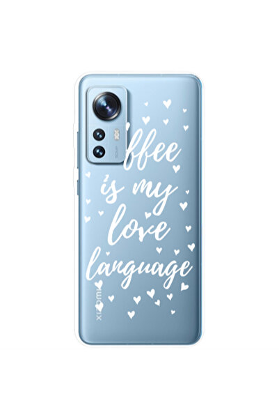 Other Xiaomi Mi 12 Pro Coffe is my love language Transparent Silicone TPU Θήκη