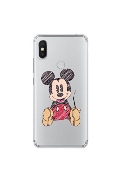 Other Xiaomi Redmi S2 Mickey mouse 2 Transparent Silicone TPU Θήκη