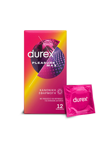 Durex Προφυλακτικά Μέγιστη Ευχαρίστηση 12 τεμάχια