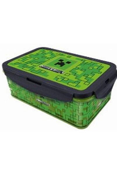 Stor Πλαστικό Παιδικό Δοχείο Φαγητού Minecraft 1,07λτ Πράσινο