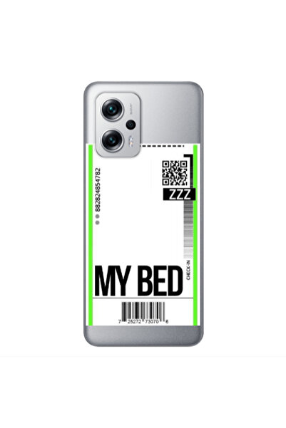 Other Xiaomi Poco X4 GT My Bed ZZZ Transparent Silicone TPU Θήκη