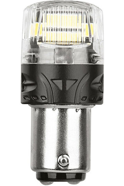 Lampa Λάμπες Αυτοκινήτου R5W / BA15D Canbus LED 6500K Ψυχρό Λευκό 12V 2 τεμάχια